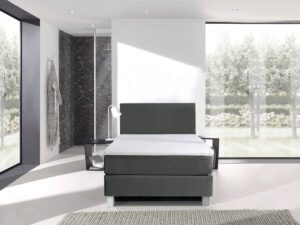 boxspring Comfort 2.0 eenpersoons grijs