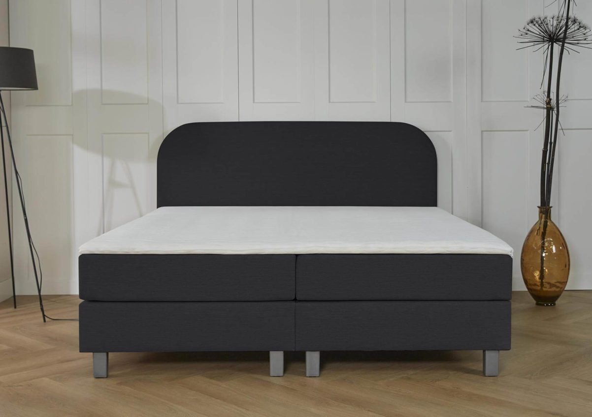 boxspring athene 2-persoons zwart 1