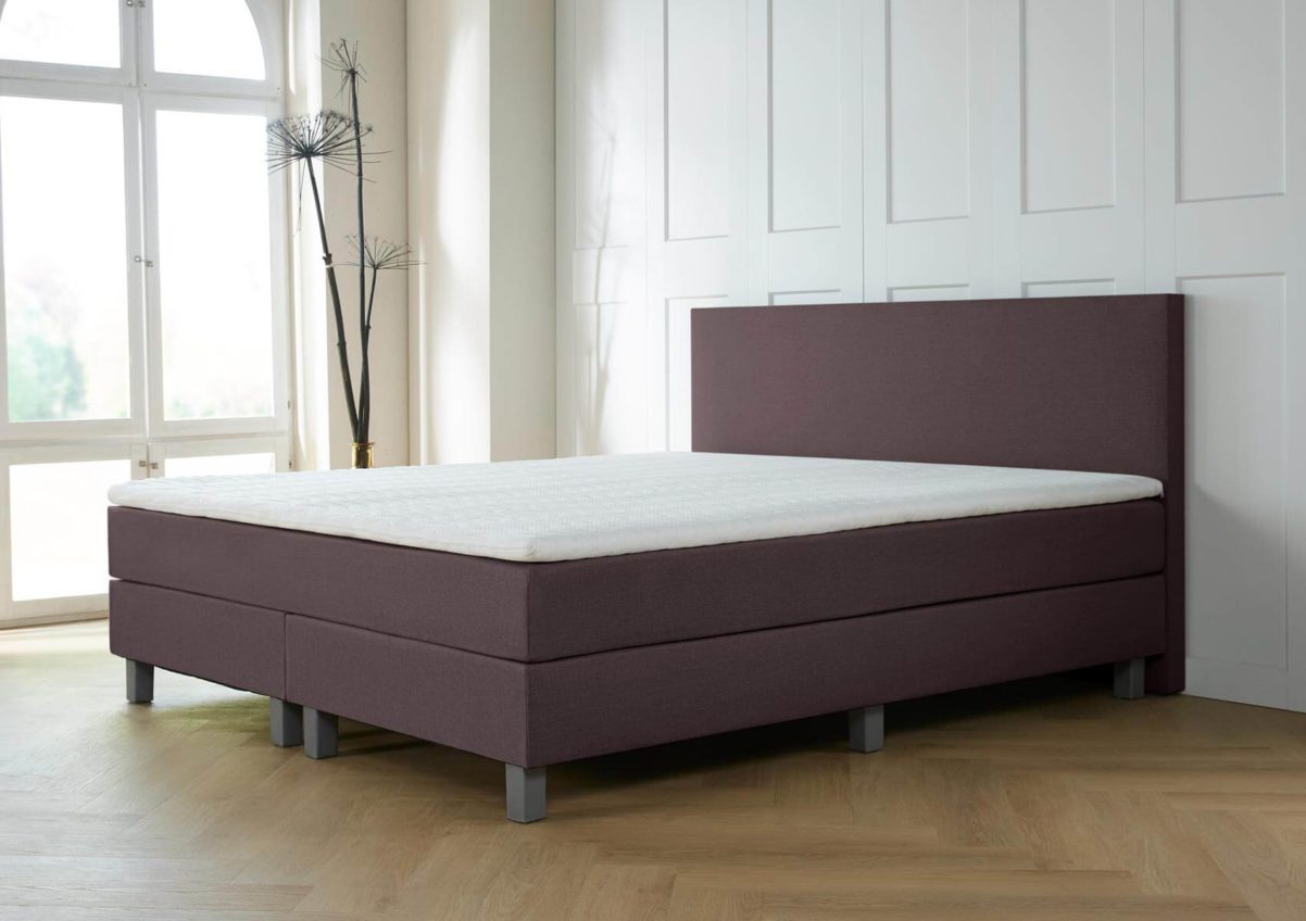 boxspring florence bruin 1 matras 2