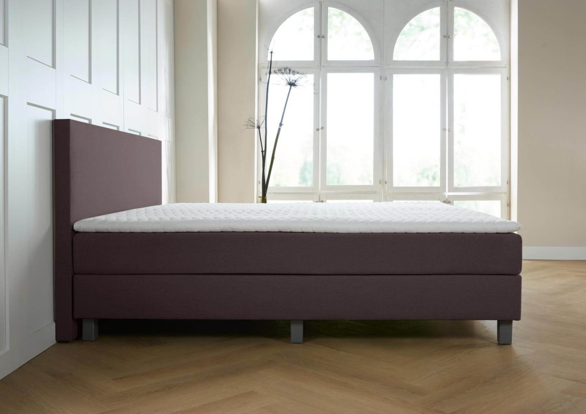 boxspring florence bruin 1 matras 3