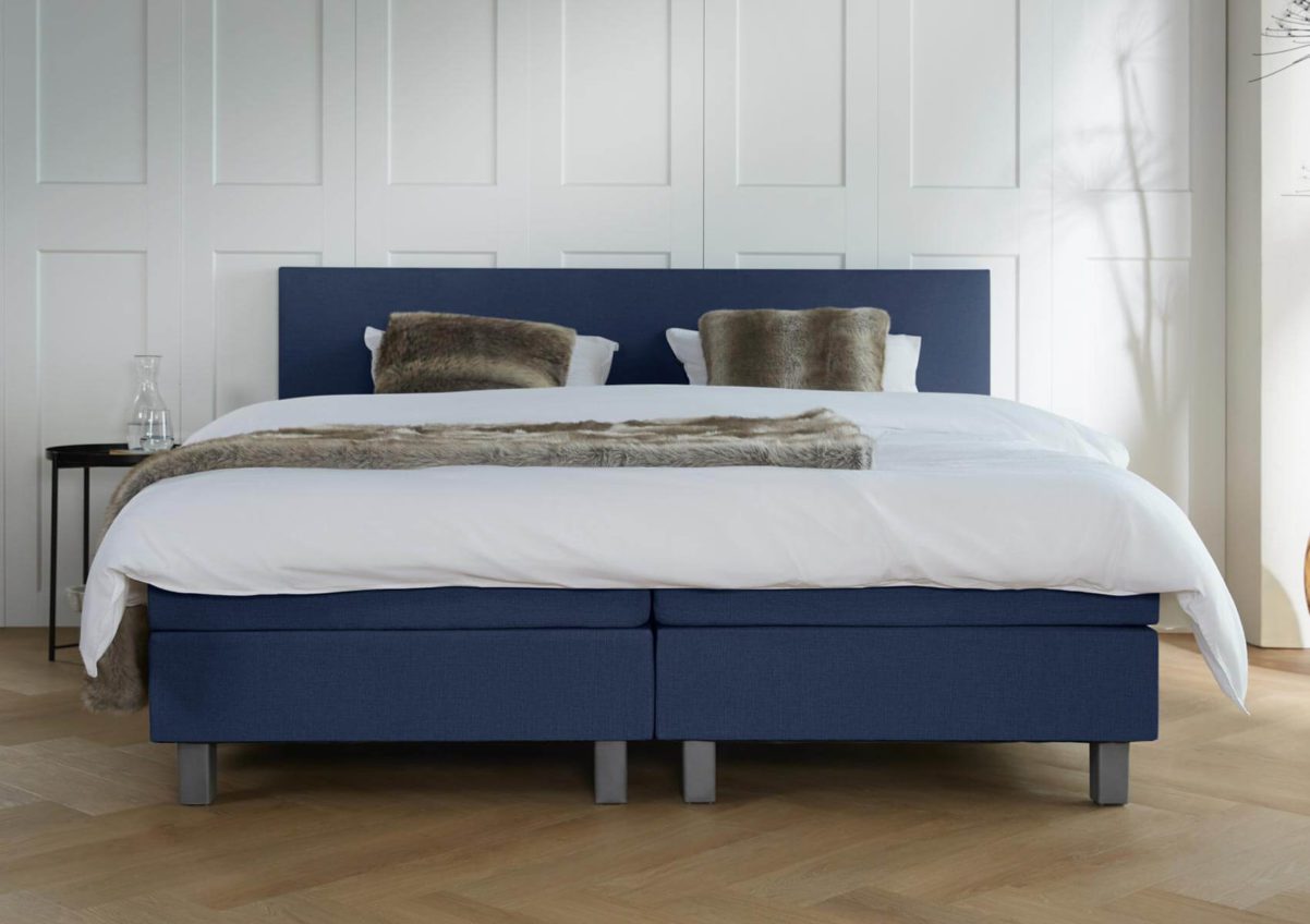 boxspring venetië 2-persoons blauw 1